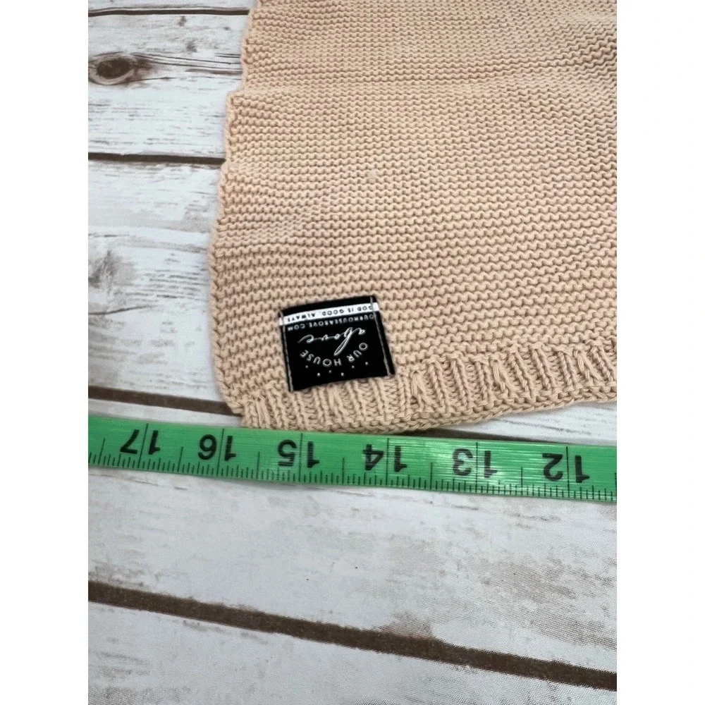 Our House Above NWOT Bear Tan Security Blanket 